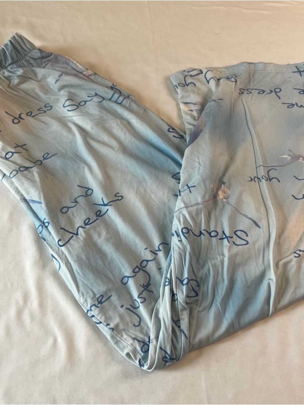Official Taylor Swift 1989 (Taylor's Version) Wildest Dreams PJ Pants Bottoms M